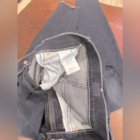 MOTHER ~ THE STUNNER ANKLE STEP FRAY in disco dolls colour size 24 - Picture 11 of 12